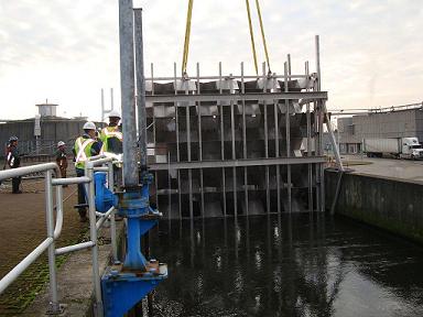 AIWWTP 266 – Vancouver Channel Mixer Being Installed